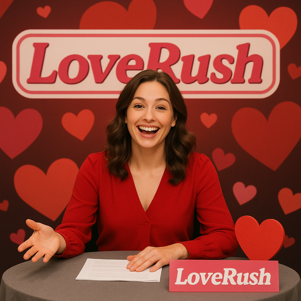 LoveRush speed dating check-in process in Vancouver